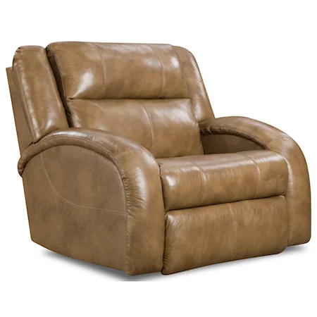 Layflat Recliner Chair and a Half with Contemporary Style